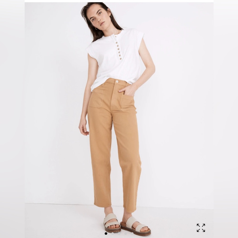 Garment-Dyed Balloon Pants: Patch Pocket Edition SIZE 33